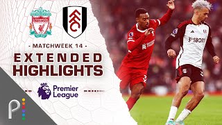 Liverpool v Fulham  PREMIER LEAGUE HIGHLIGHTS  1232023  NBC Sports [upl. by Eigger]