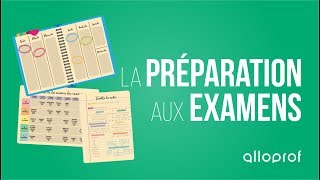 La préparation aux examens  Trucs et conseils  Alloprof [upl. by Frendel]