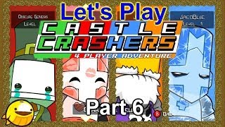 Lets Play Castle Crashers CoOp Part 6  Alienating Many [upl. by Denni]