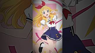 Hoshimiya Ichigo xinh đẹp nè 😘 aikatsu yume hoshimiya shorts remix [upl. by Nalyr]