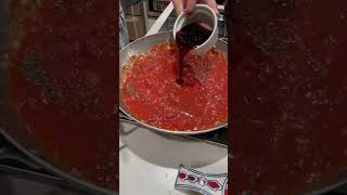 Ravioli with marinara sauce  childchef cooking foodrecipe italianrecipe pasta [upl. by Llehcram494]