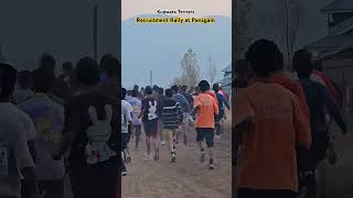 🔥 Physical test ll Running ll 1600 Meter Running kupwaraterriers attitude soldier shorts 🇮🇳💪 [upl. by Zilla]