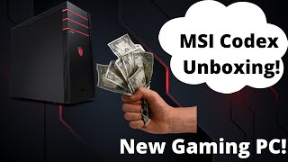 MSI Codex Unboxing NEW Desktop Gaming PC [upl. by Adai373]