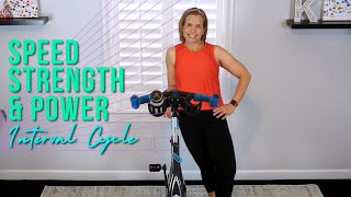 30MIN Interval Cycle Workout  Speed Strength amp Power [upl. by Ahsehyt]