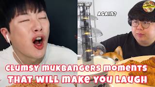 CLUMSY mukbangers FUNNY moments that will make you laugh [upl. by Mcnally613]