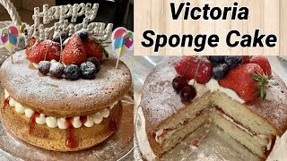 Victoria sponge recipe  Classic Victoria Sponge Cake RecipeHow To Make Victoria Sponge Cake Recipe [upl. by Irneh]