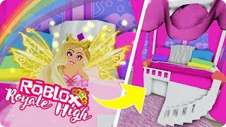 25000 LUXURY PRINCESS DORM ROOM MAKEOVER 🌸💎  Roblox Royale High Roleplay [upl. by Airamana891]