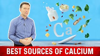 Best Sources of Calcium Explained by DrBerg [upl. by Arriat]