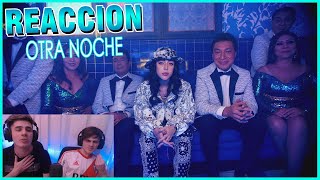 REACCION Los Ángeles Azules NICKI NICOLE  Otra Noche [upl. by Hannej848]