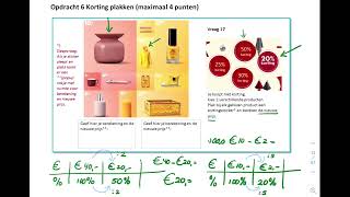 voorbeeld rekenexamen mbo niveau 2 deel 3 [upl. by Manella]