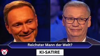 Christian Lindner bei quotWer wird Millionärquot  WWM KIParodie 3 [upl. by Burris]