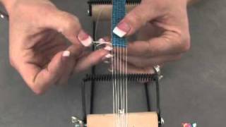 How to Work with a Bead Loom [upl. by Naujyt]