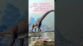 patagotitan extinct 5500bce years ago extinctanimals patagotitan shorts viral animal dynosaur [upl. by Nomelihp]