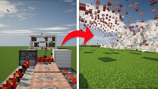 Minecraft  5 Formas de hacer CAÑONES de TNT [upl. by Braun572]