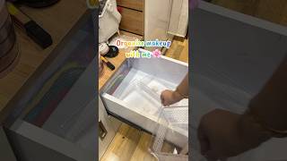 organised home drawerorganizer makeuptutorial satisfyingvideo youtubeshorts vanity haulfind [upl. by Jo Ann]