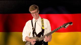 German National Anthem  Guitar Cover [upl. by Darees]