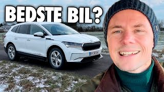 Bedre end Tesla Model Y Vi tester NY Skoda Enyaq 85 med 286 hk 2024 [upl. by Otho]