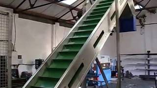 Conveyor System Wheelie Bin Tipper [upl. by Nuarb72]