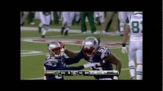 Brandon Spikes Patriots Highlights [upl. by Naitsyrk]