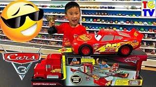 Disney Pixar Cars 3 Super Track Mack Review [upl. by Resneps191]