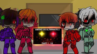 Among us Rodamrix characters react to alternative part 14  Veronica [upl. by Hbaruas444]