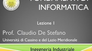 Lezione 1 Fondamenti di Informatica [upl. by Innej228]