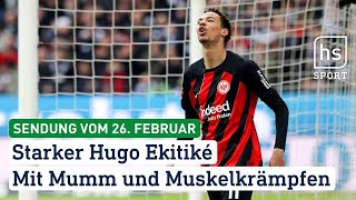 Starker Hugo Etikité mit Mumm und Muskelkrämpfen  hessenschau Sport vom 26022024 [upl. by Rafaelia334]