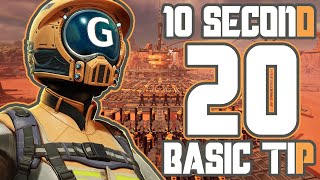 10 Second 20 Basic Tip  Satisfactory 10 Tip [upl. by Atiuqes]