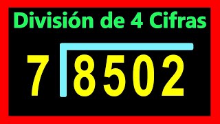 ✅👉Divisiones de 4 cifras adentro y 1 afuera [upl. by Hawkie155]