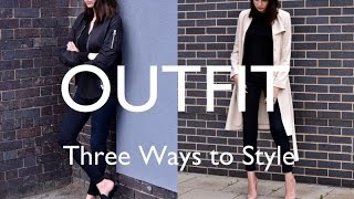 OUTFIT  Three Ways to Style [upl. by Diann]