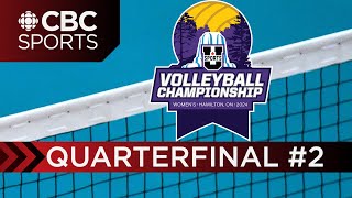 U SPORTS Womens Volleyball National Championship Quarterfinal 2  Montréal vs Alberta [upl. by Pisano]