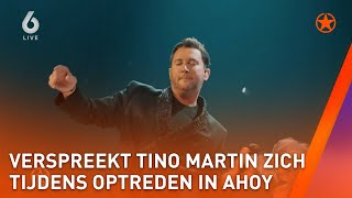 TINO MARTIN reageert op KRITIEK concert in AHOY SHOWNIEUWS [upl. by Medorra226]