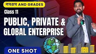 Day 9  Business studies Revision  Class 11  Public Private and Global Enterprises  Chapter 3 [upl. by Adriena]