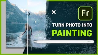 Adobe Fresco  Turn a Photo into Painting [upl. by Siramay]