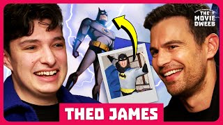 Theo James Responds To Batman FanCasting 🦇  The Movie Dweeb [upl. by Cathee483]