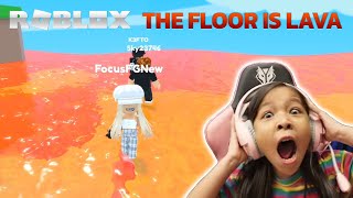 Roblox  The Floor is LAVA  roblox  ลาวา [upl. by Coben]