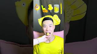 💛🍋🥧🎧ASMR Yellowthemed Mukbang  Perfect for Sleepimmersive asmr asmrsounds [upl. by Greenstein]