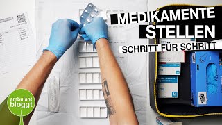 Medikamente stellen im Wochendispenser  Medikamentenlehre [upl. by Jareb]