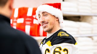 Bruins Go Holiday Toy Shopping at Target [upl. by Ahsoj]