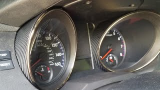 Genesis Coupe Carbon Fiber Gauge Cluster Wrap [upl. by Skippy275]