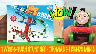 Thomas amp Friends Minis TwistNTurn Stunt Set Unboxing [upl. by Veta]