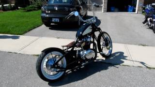 XS650 Bobber Homemade Chop [upl. by Hailey]