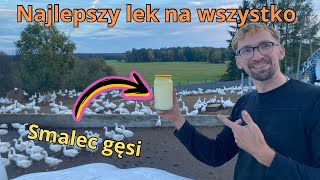 Smalec gęsi najlepszy lek na wszystko ❤️💪 bóle stawów mięśni itp 🥰😀 [upl. by Anirazc]