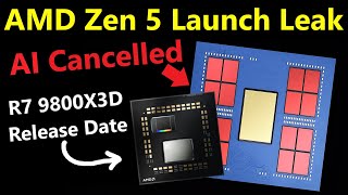 AMD Zen 5 Launch Leak Benchmarks X3D Release Date Turin AI Update [upl. by Ahsinac374]