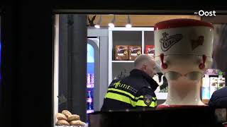 Overval op tankstation in Enschede [upl. by Gilmore]