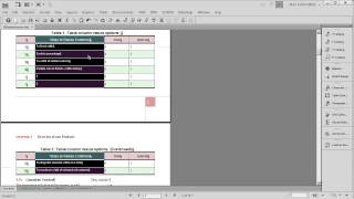 FrameMaker and Word Multipage Tables HeaderFooter rows [upl. by Hecht355]