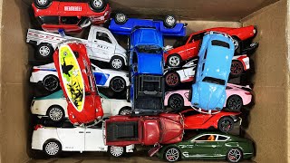 Box Full Off Cars Rolls Royce Lamborghini Lexus Daihatsu Buggati Audi Ferrari Honda 4K [upl. by Farika]