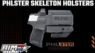 AimSurplus Product Spotlight PHLster Skeleton Holsters [upl. by Donegan]