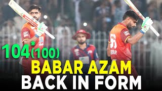 Babar Azam Unbeaten 104 Runs  Stallions vs Dolphins  M 7  Bahria Town Champions Cup 2024  M9A1K [upl. by Airalednac178]