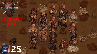 Battle Brothers Legends PTR Mod  The Potentials  Ep 25 Town Heroes [upl. by Wilen430]